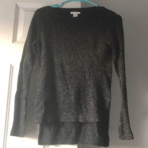 Black sparkly sweatshirt
